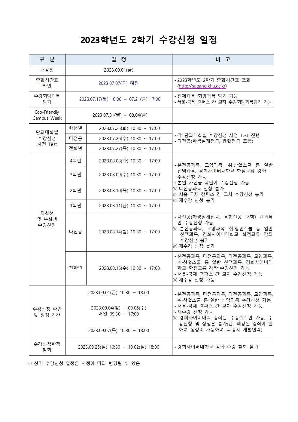 붙임2. 2023학년도 2학기 수강신청 일정_fv001.png