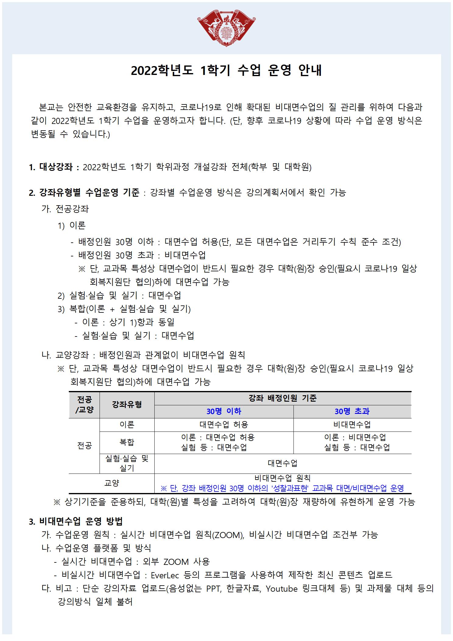 2022학년도 1학기 수업 운영 안내.jpg